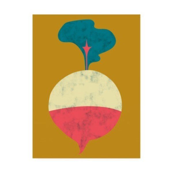 Chariklia Zarris 'Veggie Party VIII' Canvas Art, 35x47, Trademark Fine Art, Mfr#: WAG15753-C3547GG